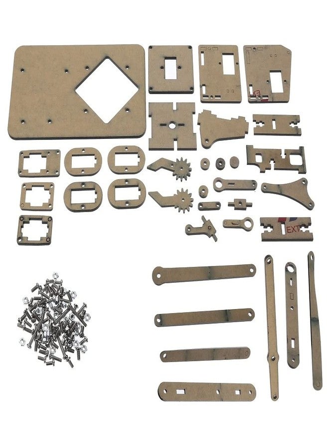 Robodo DIY Acrylic Robot Manipulator Mechanical Arm Kit (not-including Servo and Board) - Image 1